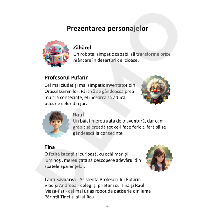 Secretul lui Zăhărel, autor Cristina Turbuțan [3]