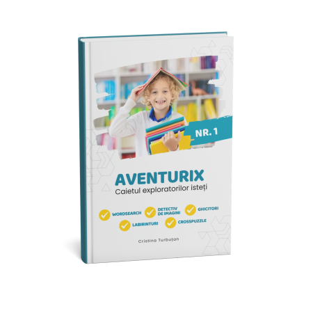 Carti pentru copii 7-11 ani - Aventurix, autor Cristina Turbutan