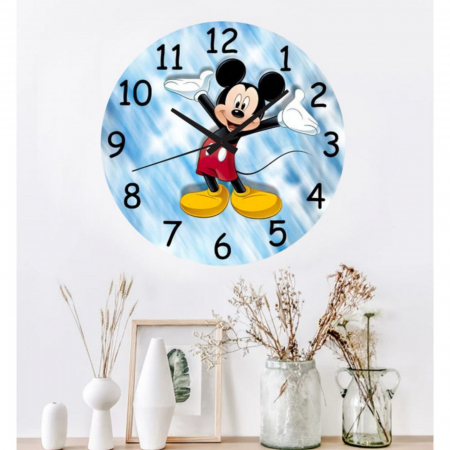 Ceas pentru copii, MICKEY MOUSE, diametru 30 cm [1]