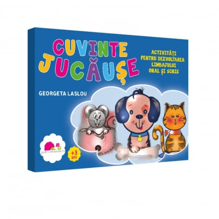 Carti pentru copii - Cuvinte jucause – Activitati pentru dezvoltarea limbajului oral si scris, autor Georgeta Laslou