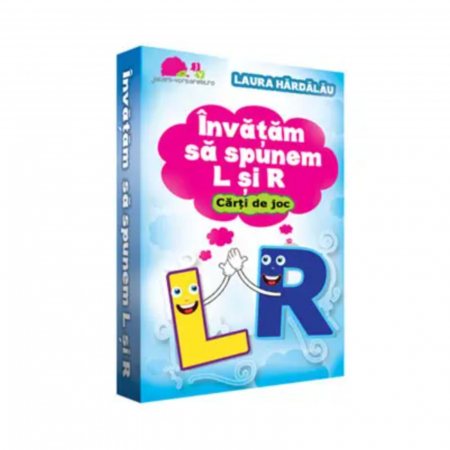 Invatam sa spunem L si R – carti de joc, autor Laura Hardalau [0]