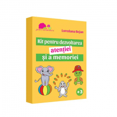 Kit pentru dezvoltarea atentiei si a memoriei, autor Loredana Bejan [0]