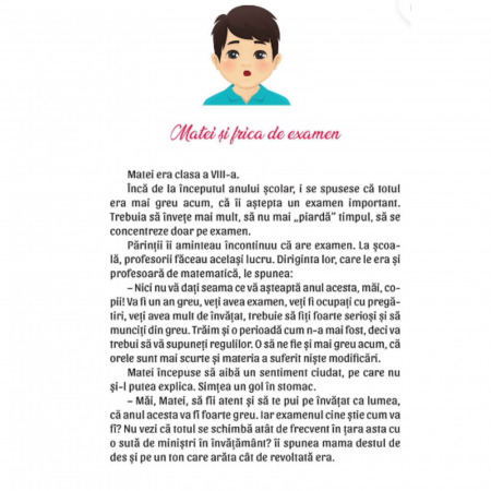 La scoala: emotiile si lectiile lor, autor Adriana Nicoleta Zamfir [1]