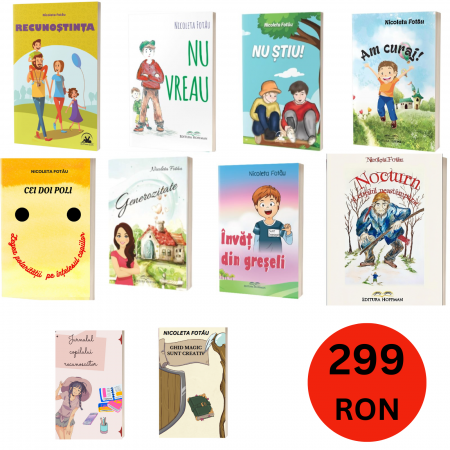 Set 8 carti educative pentru copii, autor Nicoleta Fotau [0]