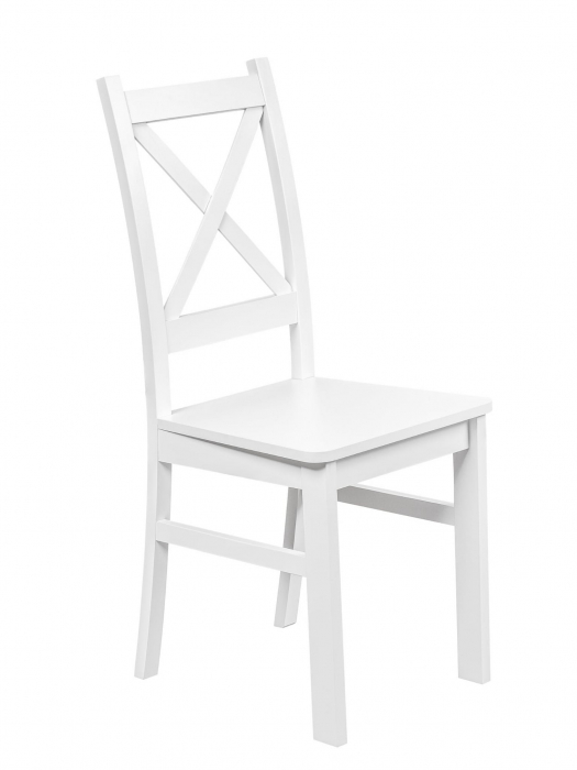 Masa alba cu 4 scaune pentru bucatarie Z057 [3]