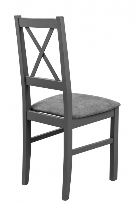 Masa alba grafit  cu 4 scaune L001 [4]