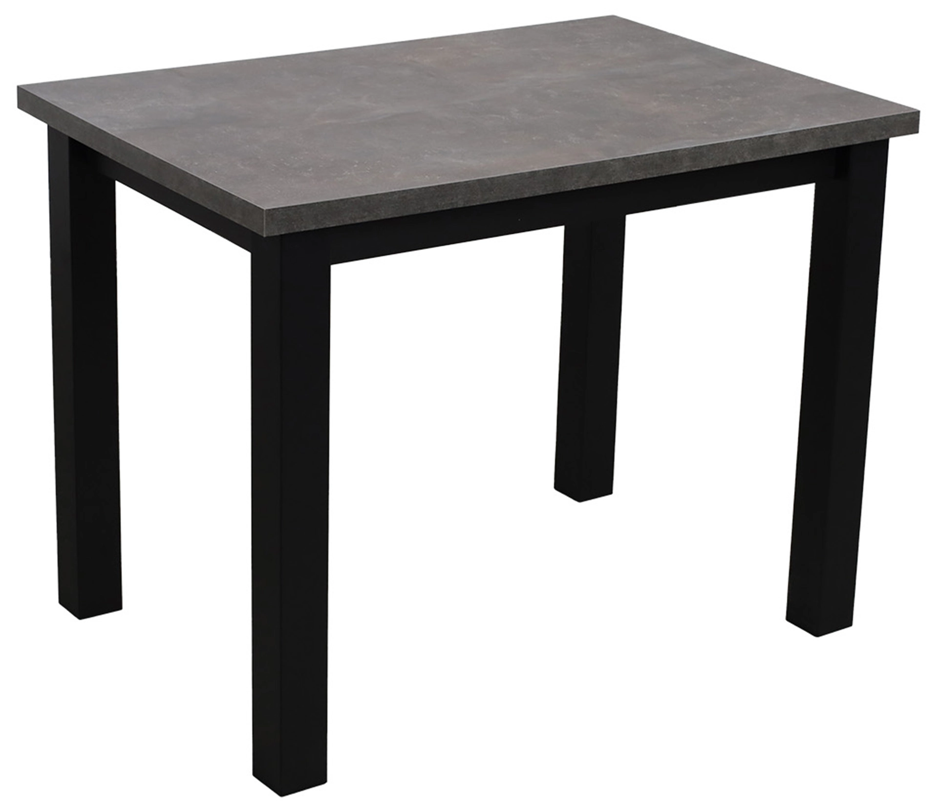 Set masa extensibila cu 4 scauneM001-4 Negru/Beton [4]