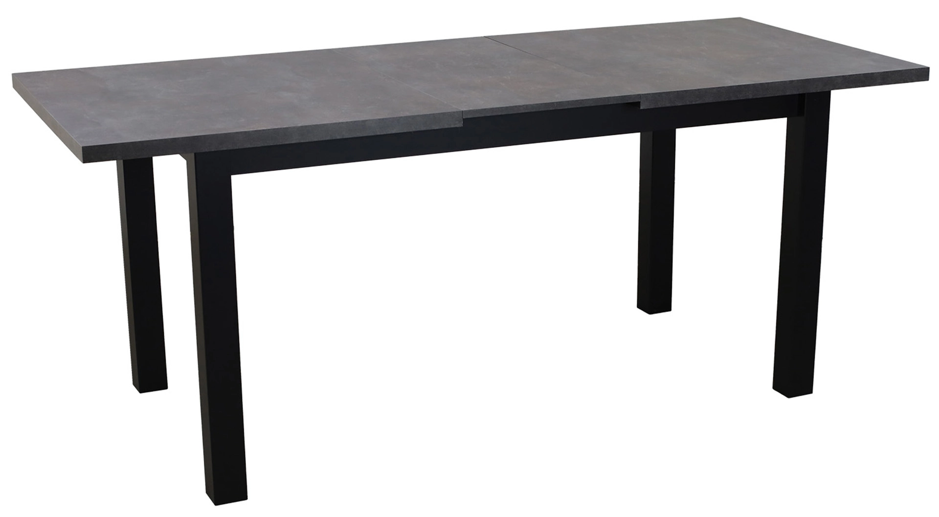 Set masa extensibila cu 4 scaune M006-4 Negru/Beton [5]