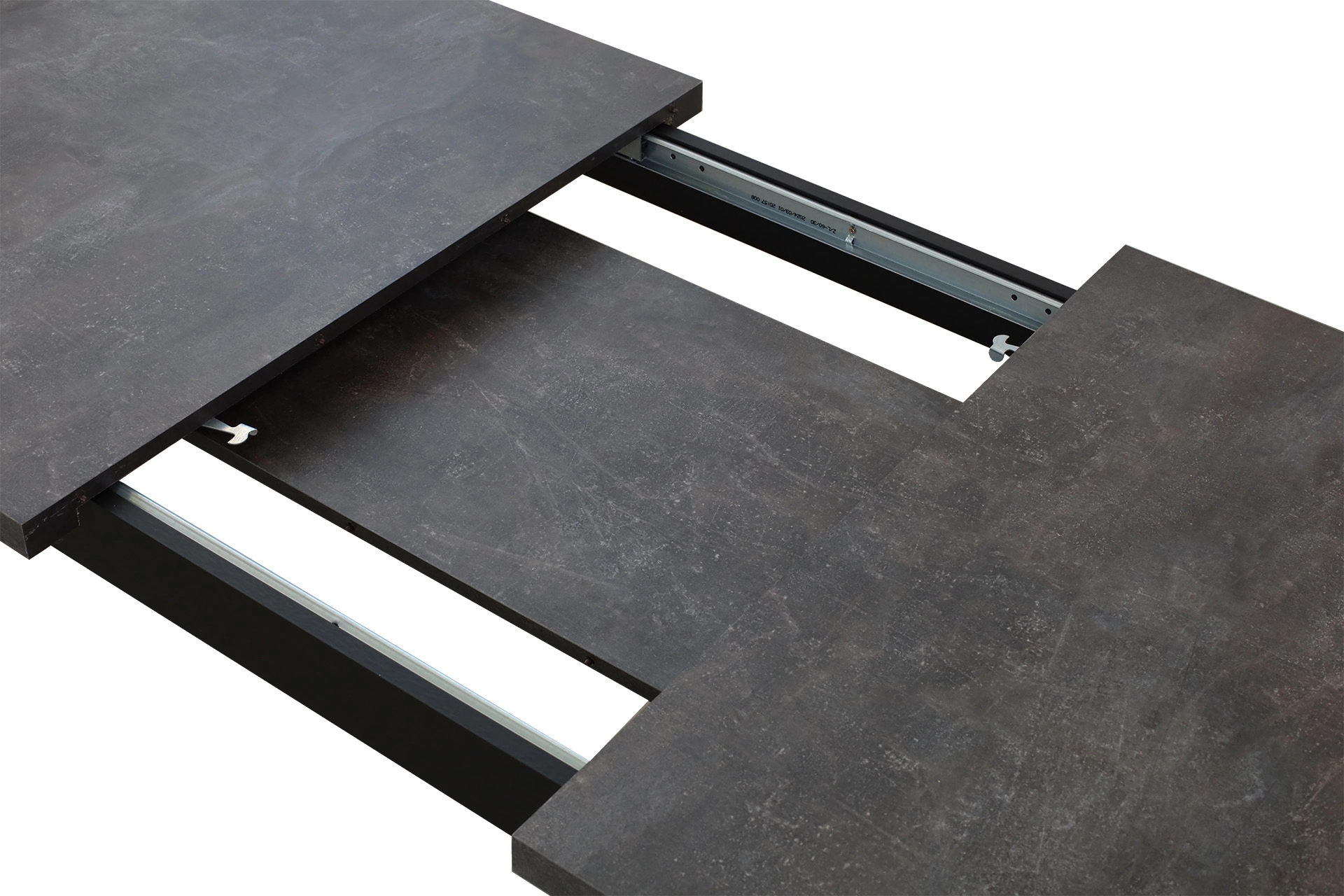 Set masa extensibila cu 4 scaune M006-4 Negru/Beton [6]
