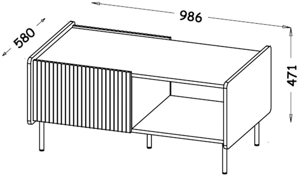 Masuta de cafea pentru living Masuta de cafea pentru living  Prestigo P11 [3]