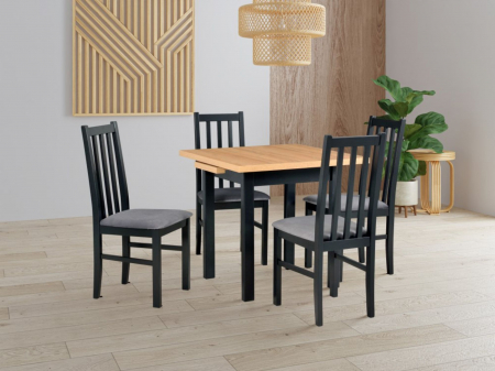 Наборы - Set masa extensibila cu 4 scaune pentru bucatarie-living L010