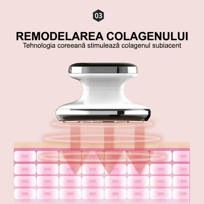 Aparat Remodelare Corporala AcronicPro RF EMS Fototerapie Alb [6]