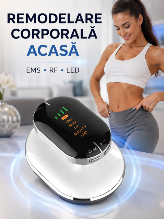 Aparat Remodelare Corporala AcronicPro RF EMS Fototerapie Alb [2]