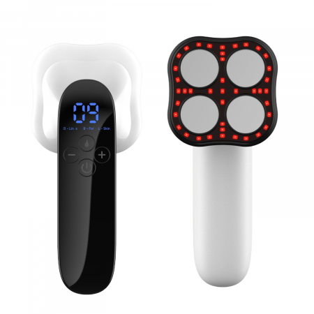 Produse - Aparat Facial AcronicPro, 10 Niveluri, Lifting si Remodelare corporala, Curatare pentru Intinerirea Pielii, Anticelulitic, Radio Frecventa, Alb