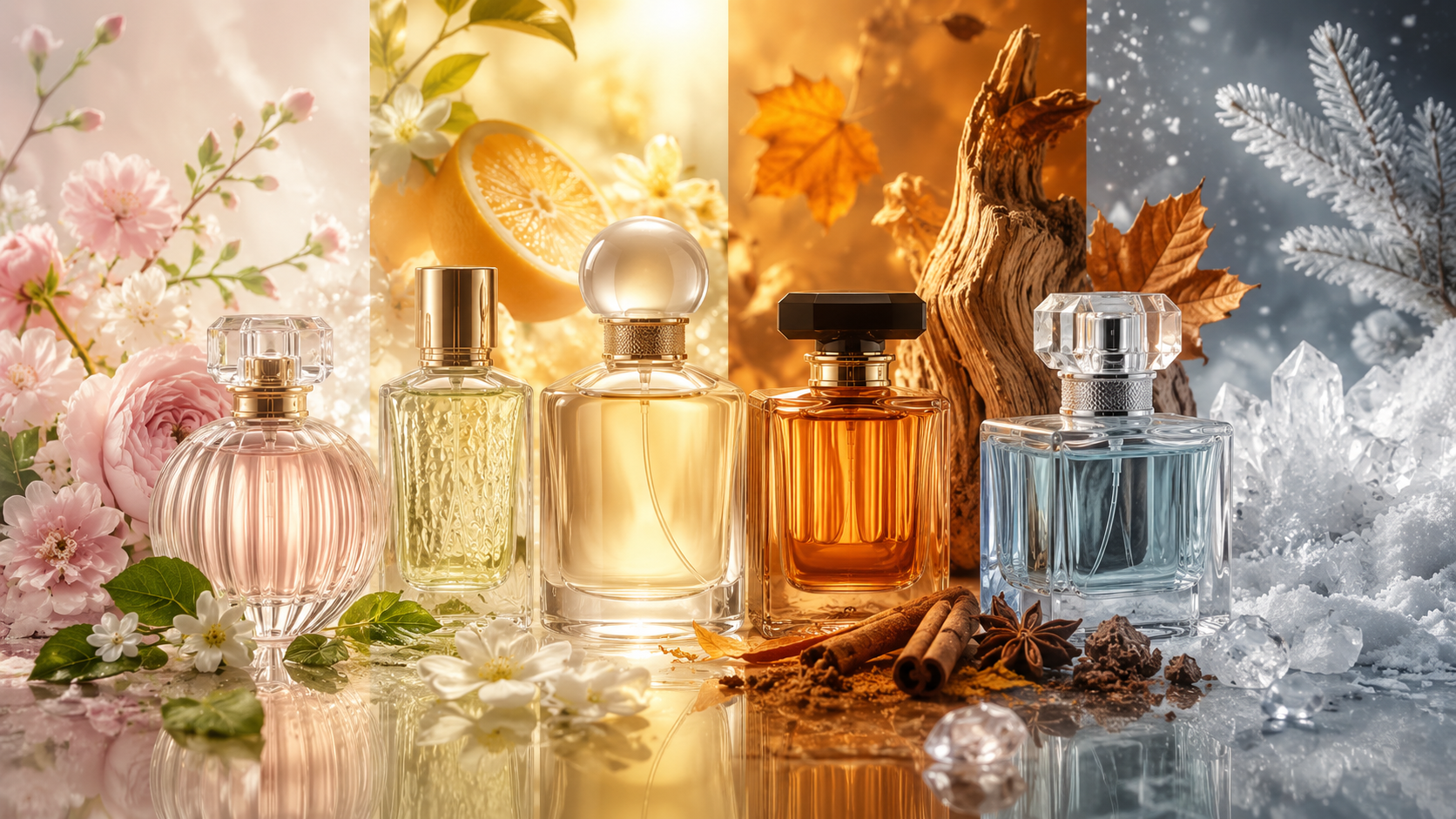 Ghid pentru alegerea unui parfum in functie de sezon