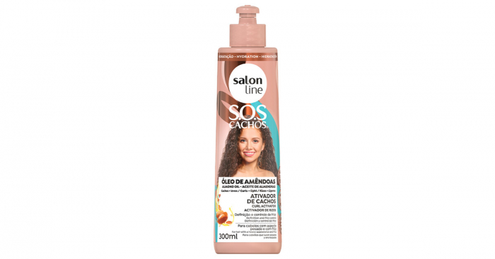 Activator pentru bucle cu ulei de migdale, Salon Line, 300ml [1]