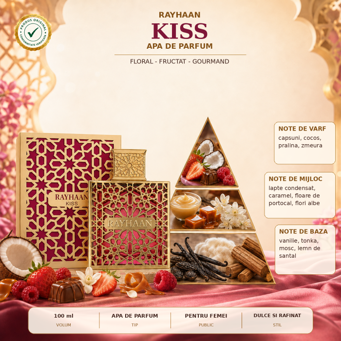 Apa de parfum Kiss Rayhaan 100 ml [2]