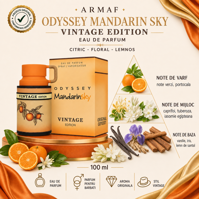 Armaf Odyssey Mandarin Sky Vintage Edition EDP 100 ml [2]