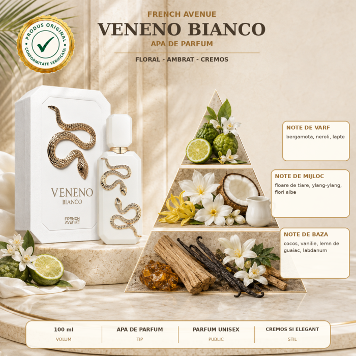 Apa de parfum French Avenue Veneno Bianco 100 ml [2]