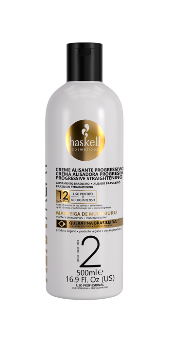 Kit Indreptare Progresiva  a parului Keratreat (Sampon Si Crema Indreptare), Haskell,500ml + 500ml [3]