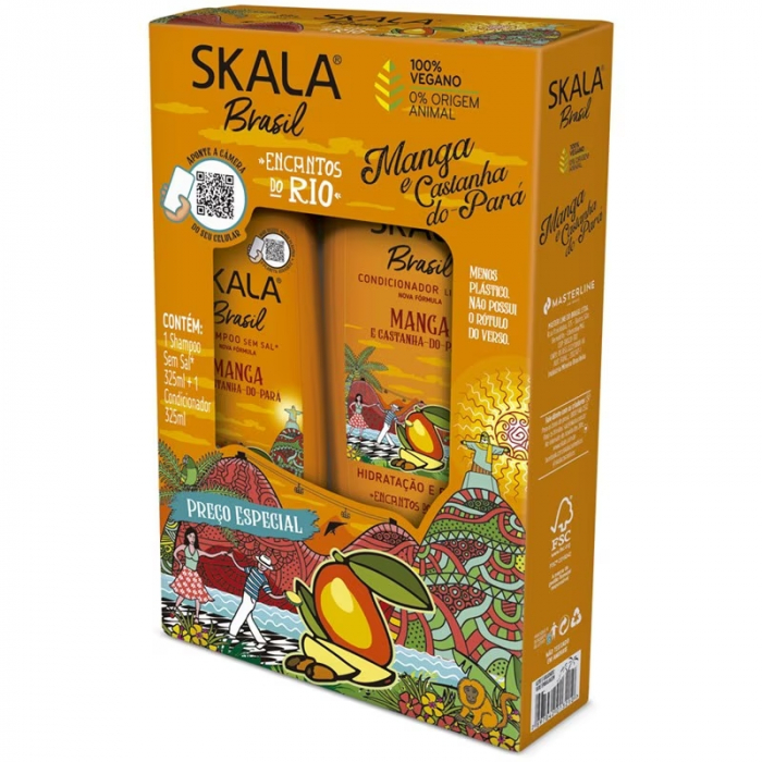 Kit Sampon si Balsam - mango si nuci braziliene, Skala [1]