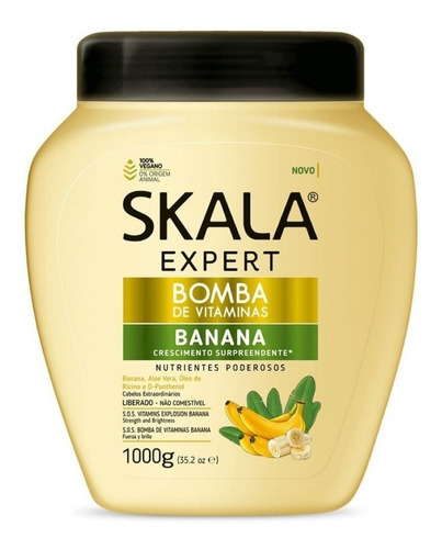 Masca de par cu banana Explozie de Vitamine, Skala, 1kg [1]