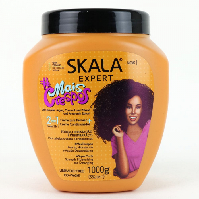 Masca de par pentru bucle 2-in1 Mais Crespos, Skala, 1kg [1]