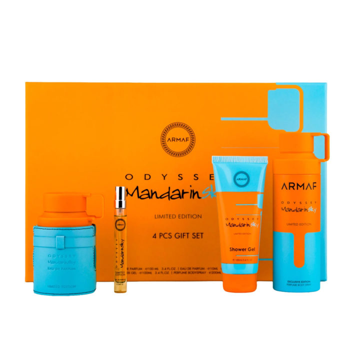 Odyssey Mandarin Sky Eau de Parfum 100ml + Eau de Parfum 10ml + Shower Gel 100ml + Deo Spray 200ml [1]