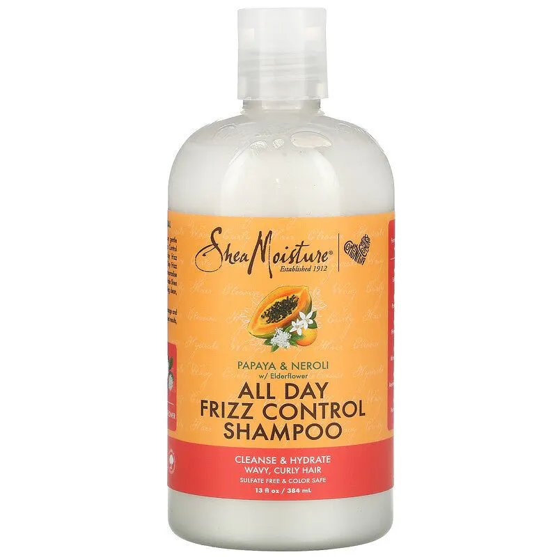 Sampon anti-frizz pentru par cret, Shea Moisture, 384 ml [1]