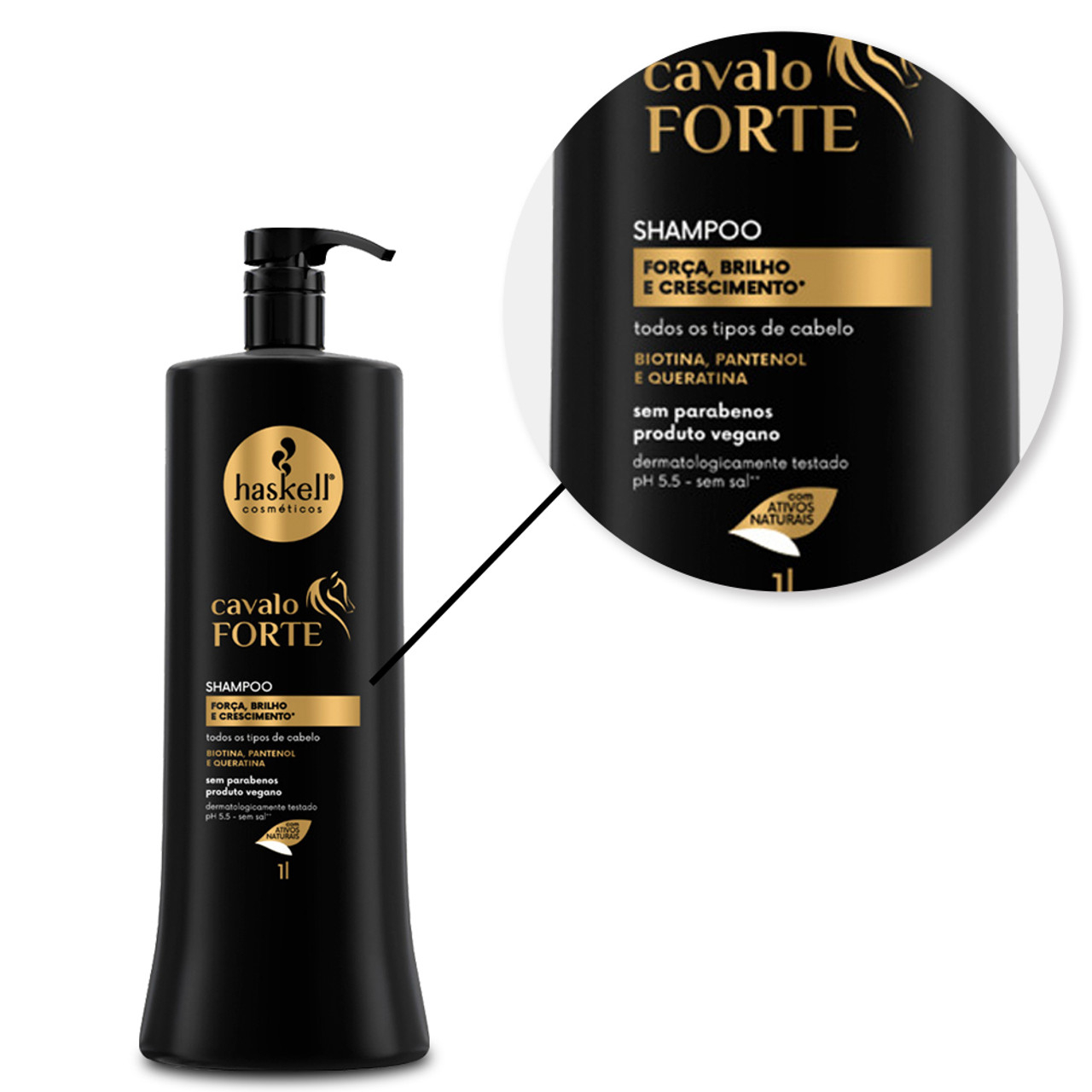 Sampon  Cavalo Forte, Haskell, 1L [2]