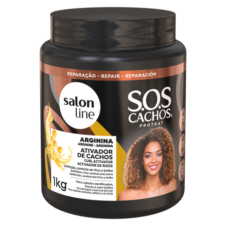 Produse pentru par - Activator Bucle cu Arginina, Salon Line, 1 kg