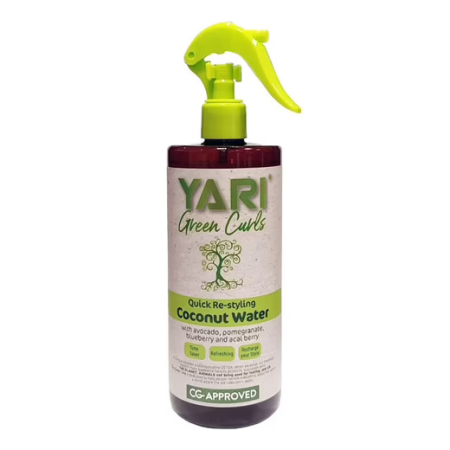 Produse pentru par - Apa cu cocos pentru par cret 500 ml, Green Curls, Yari