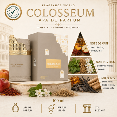 Apa de parfum Colosseum, Fragrance World, 100 ml [1]