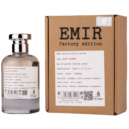 Parfumuri arabesti - Apa De Parfum, Emir Rich Santal Factory Edition, 100 ml, unisex