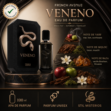 Veneno French Avenue Apa de Parfum Unisex 100 ml [1]