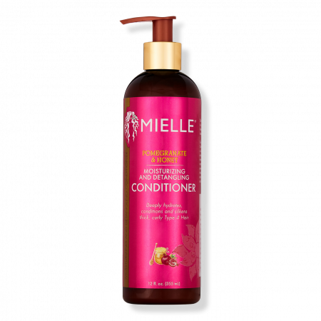 Produse pentru par - Balsam cu Miere si Rodie, Mielle, 355ml