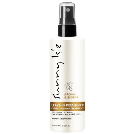 Produse pentru par - Balsamul fara clatire Sunny Isle Argan & Biotina,237 ml