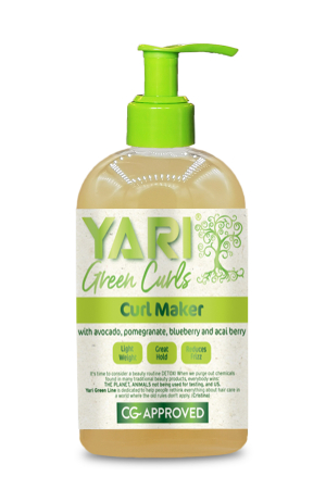 Produse pentru par - Crema pentru definirea buclelor Green Curls, Yari, 384 ml