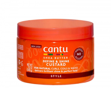 Creme de par - Crema pentru definirea si stralucirea buclelor, Cantu, 340g