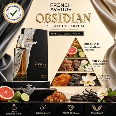 Obsidian French Avenue Extract de Parfum Unisex 100 ml [1]