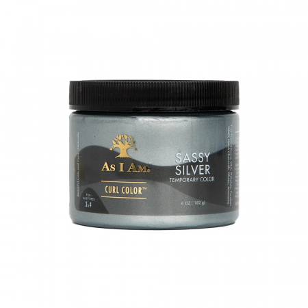 Produse pentru par - Gel colorant cu efect temporar, Argintiu (Cool Sassy Silver), As I Am, 182g