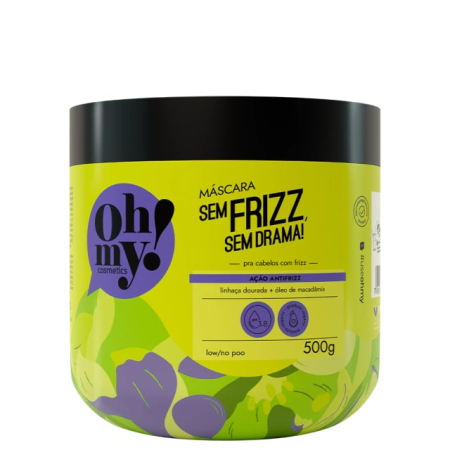 Masca par - Masca de par Anti-Frizz, Oh My!, 500g