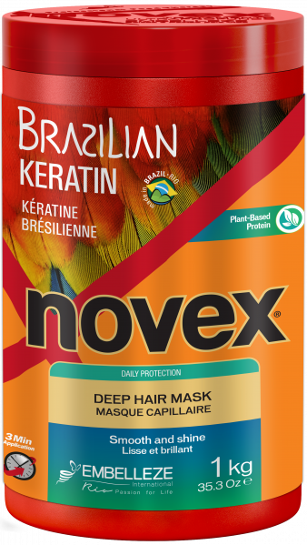 Masca par - Masca de par Keratina Braziliana, Novex, 1kg