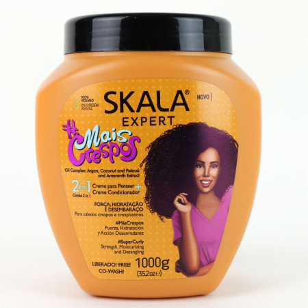 Masca par - Masca de par pentru bucle 2-in1 Mais Crespos, Skala, 1kg