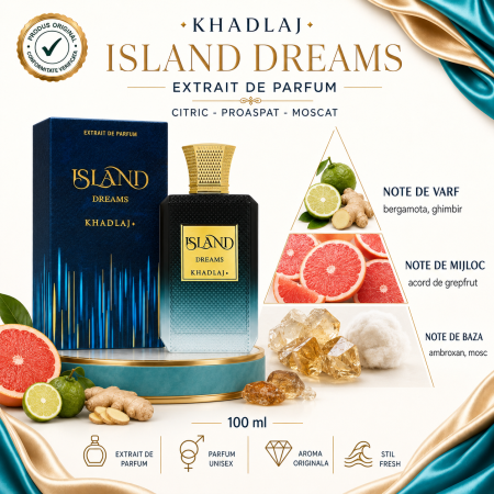 Extract de parfum Island Dreams, Khadlaj, 100ml [1]