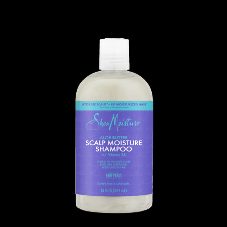 Produse pentru par - Sampon hidratant pentru scalp, Unt de aloe, 384 ml,SheaMoisture