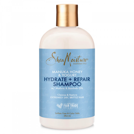 Sampoane - Sampon hidratant reparator cu miere de Manuka si iaurt, Shea Moisture, 384 ml