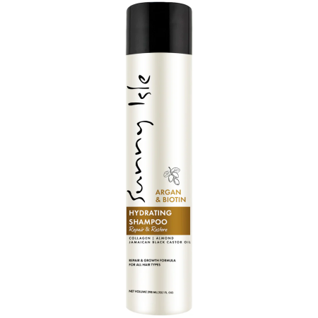 Produse pentru par - Șampon hidratant, Sunny Isle, Argan & Biotina, 298ml, unisex