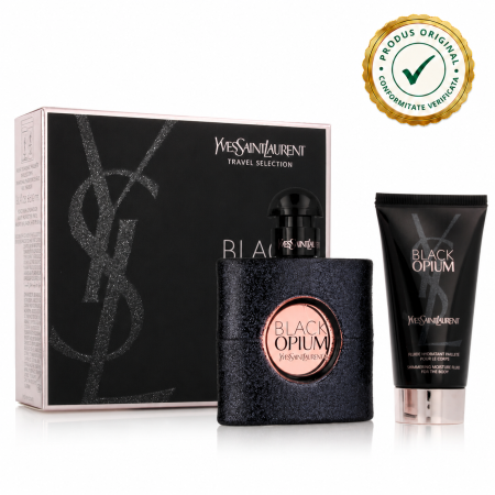 Parfumuri - Set Black Opium YSL EDP 100ml si Lotiune Corp 50ml