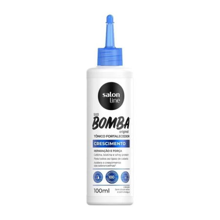 Produse pentru par - Solutie tonica pentru intariera si cresterea parului, Salon Line, 100ml